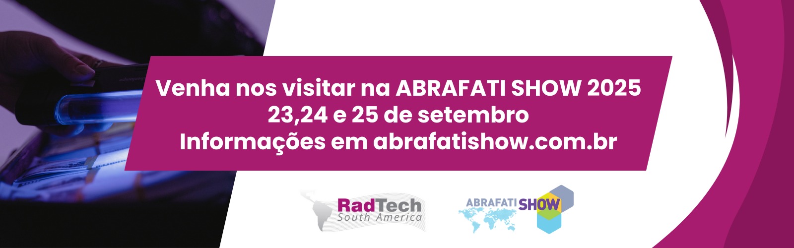 Venha nos visitar na Abrafati Show 2025